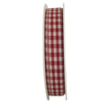 Ribbon Farm - rouge foncé - 15 mm - 25 m