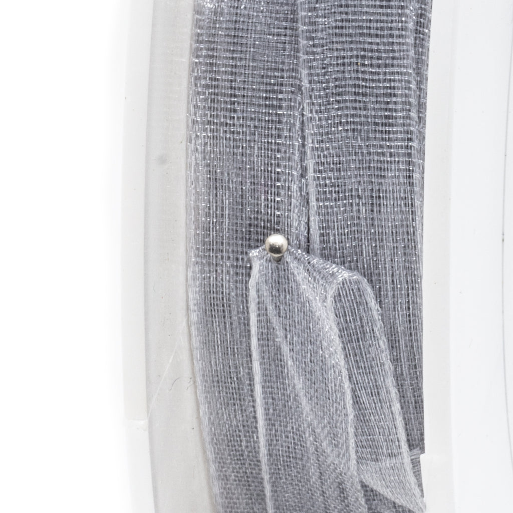 Chiffon - grau - 7 mm - 25 m