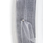 Chiffon - grau - 7 mm - 25 m