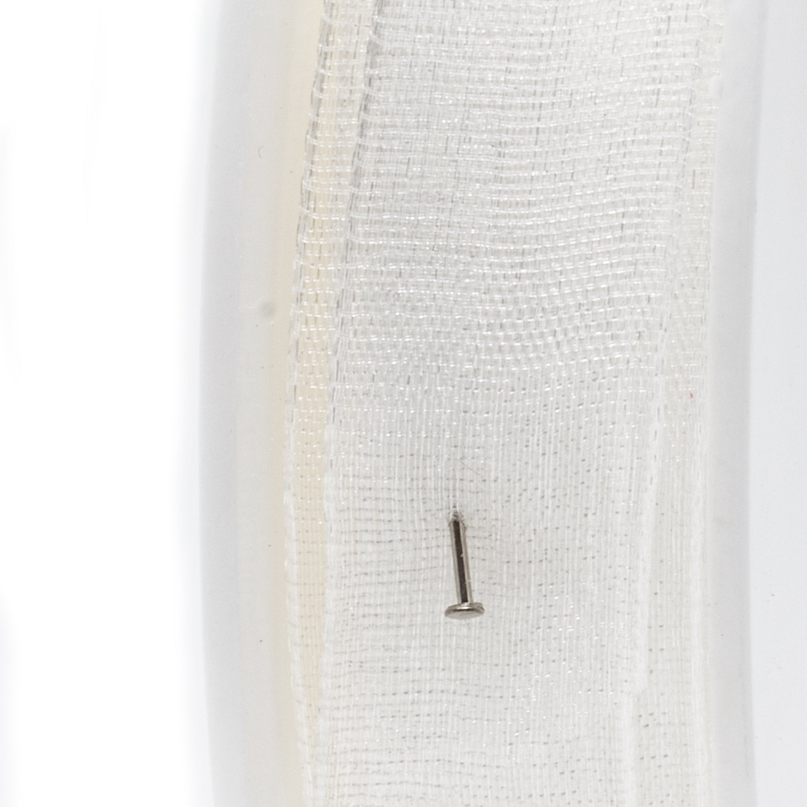 Chiffon - weiß - 12 mm - 25 m