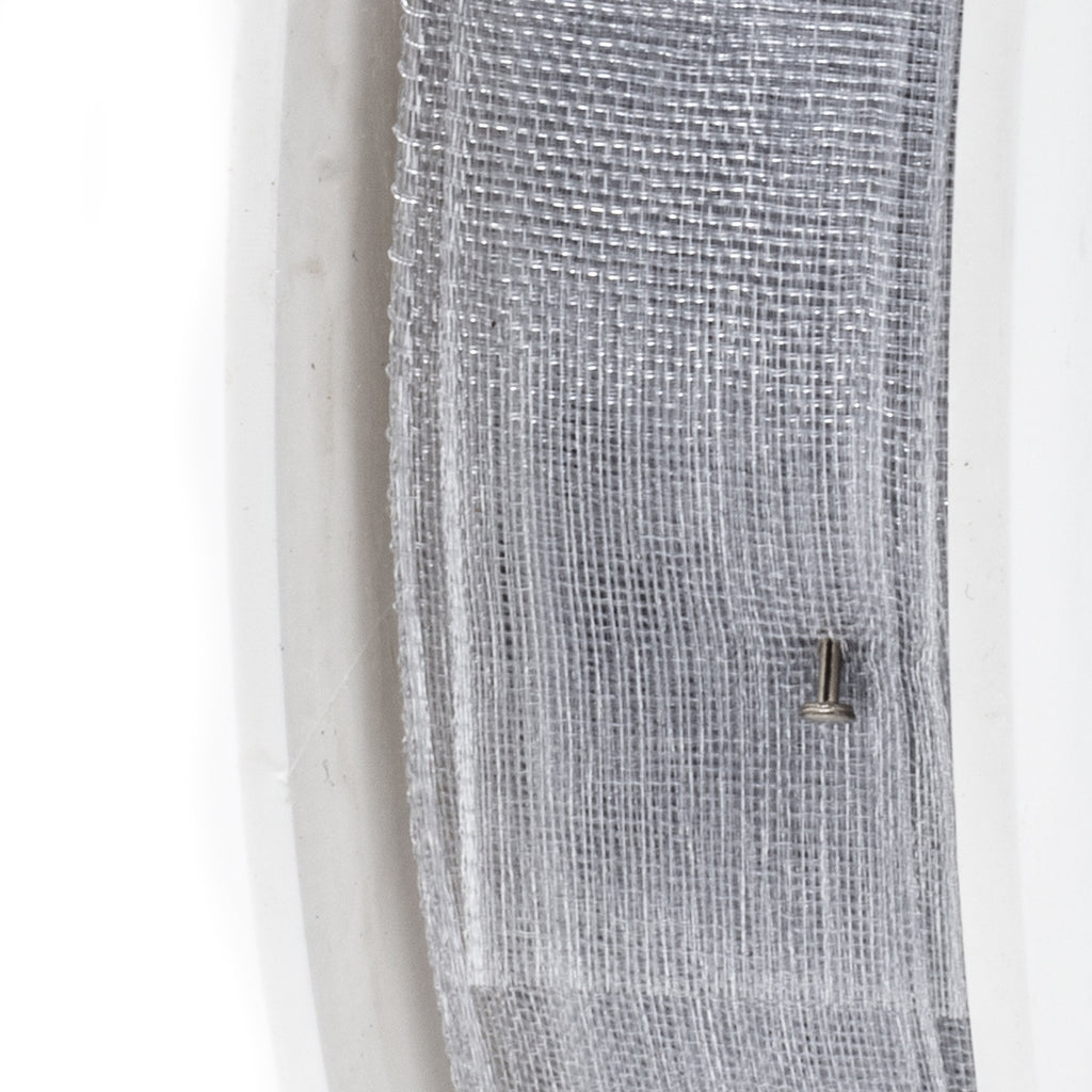 Chiffon - grau - 12 mm - 25 m