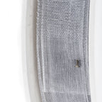 Chiffon - grau - 12 mm - 25 m