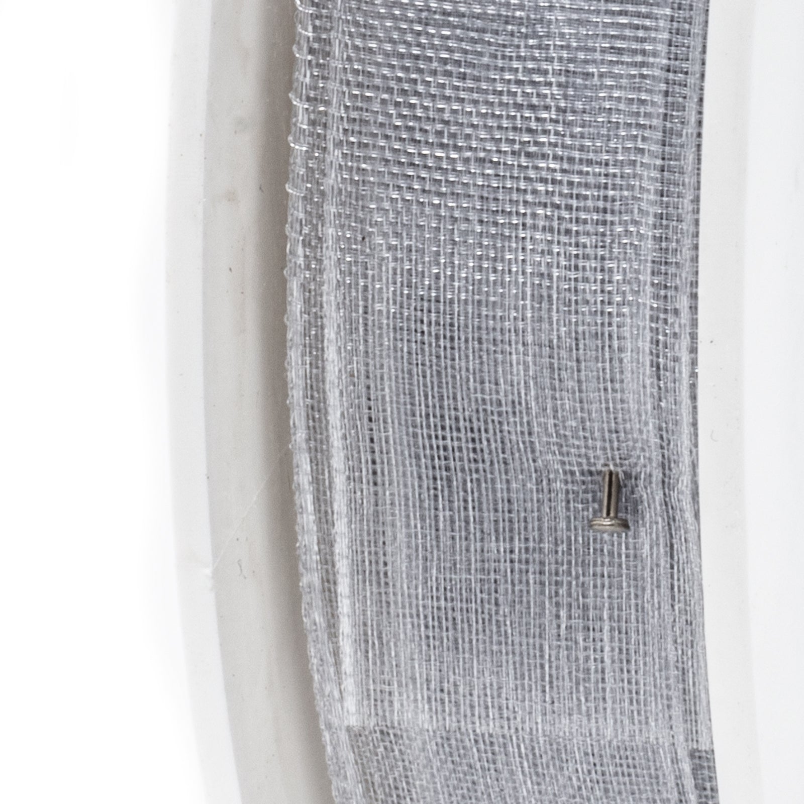 Chiffon - grau - 12 mm - 25 m