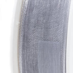 Chiffon - grau - 25 mm - 25 m