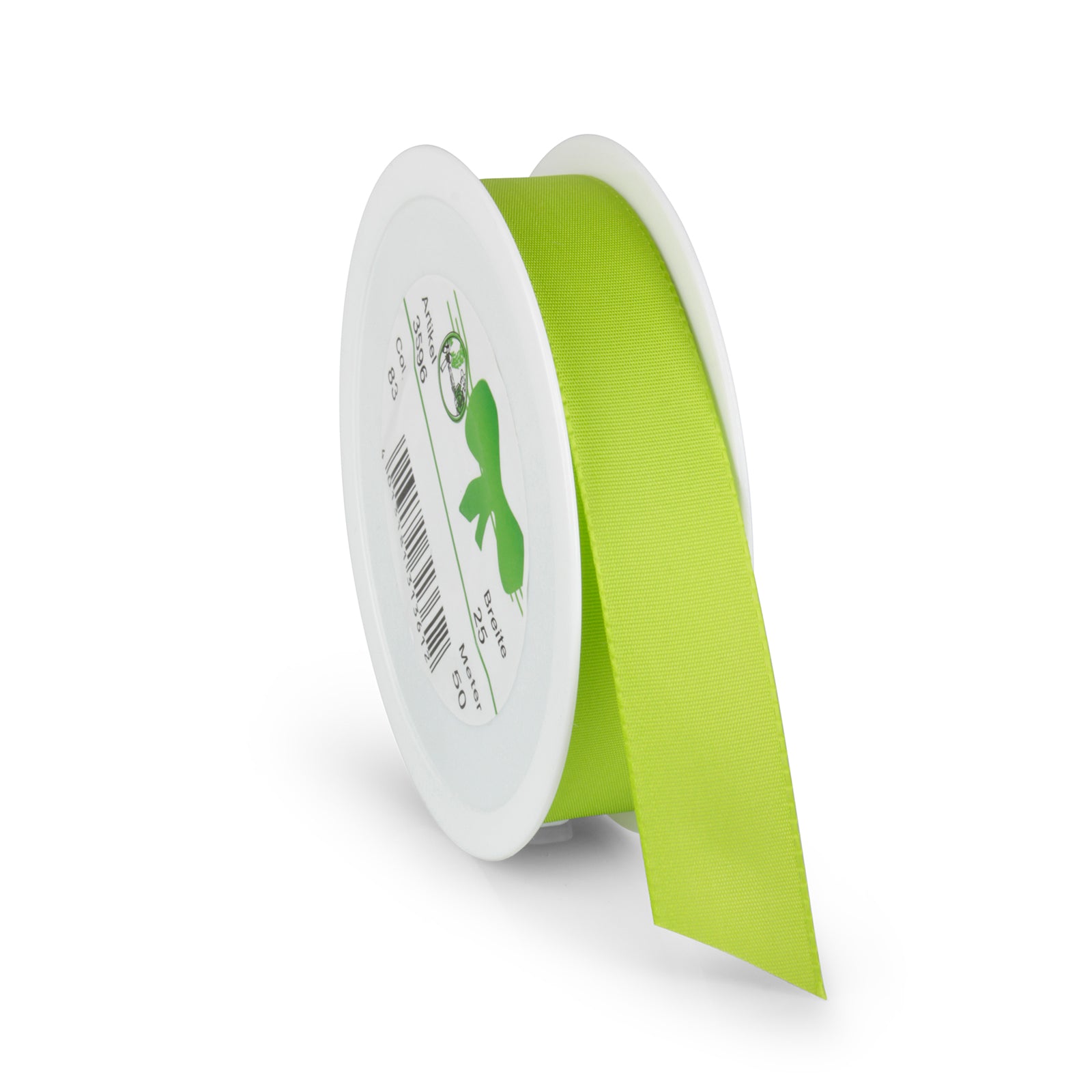 Band Quattro - lindgrün - 25 mm - 50 m