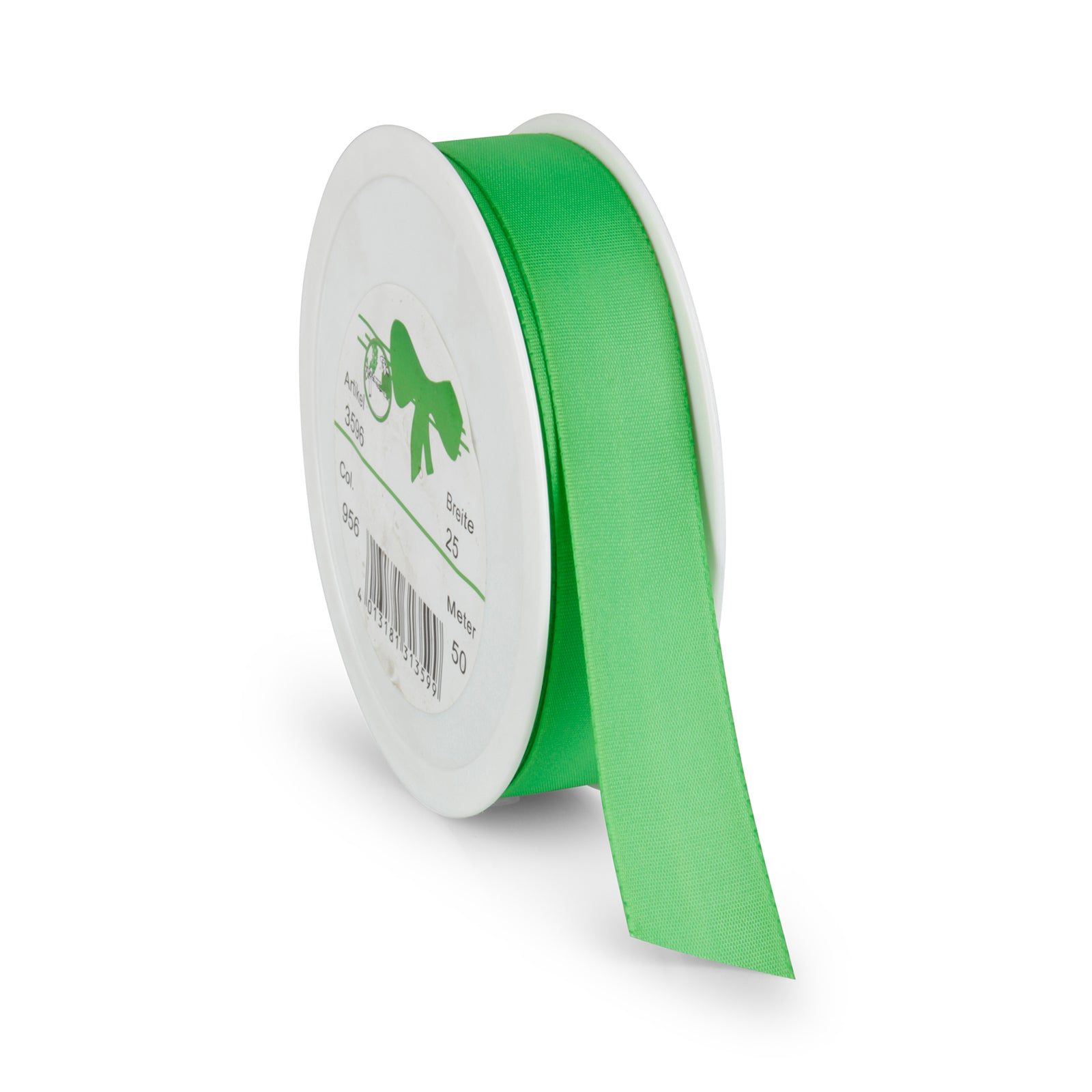 Band Quattro - maigrün - 25 mm - 50 m
