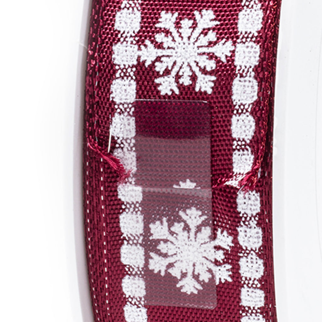 Band Fiocco - bordeaux - 25 mm - 20 m