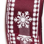 Band Fiocco - bordeaux - 40 mm - 20 m