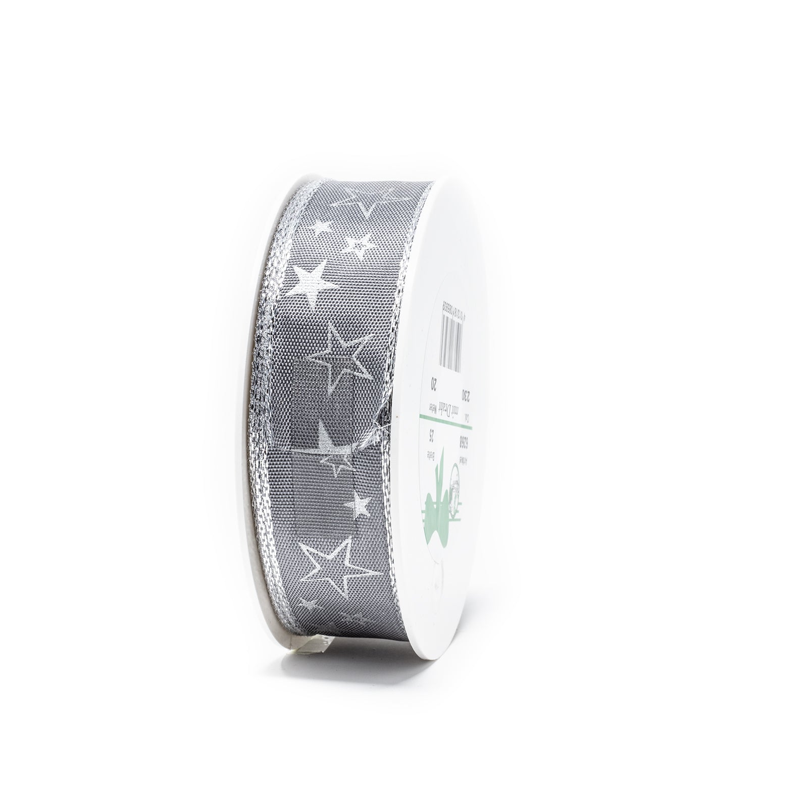 Ruban Andromeda - gris - 25 mm - 20 m