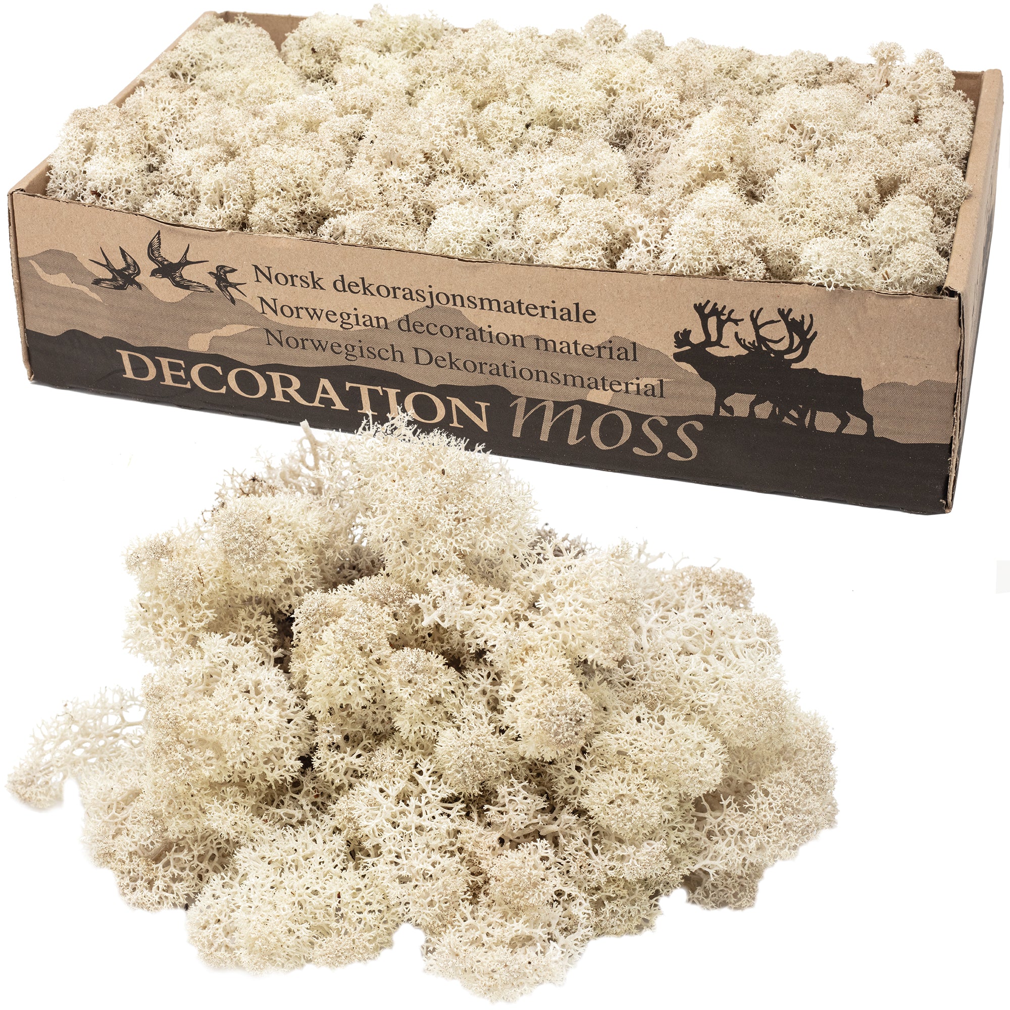 Mousse islandaise naturelle en carton - 500 g
