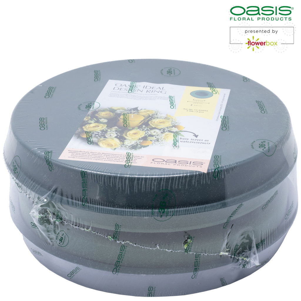 OASIS® IDEAL Design Ring - 4.5 x 24 cm Ø - inner 14 cm Ø - 2 pieces
