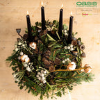 OASIS® BLACK IDEAL Design Ring - 4.5 x 30 cm Ø - 2 pieces