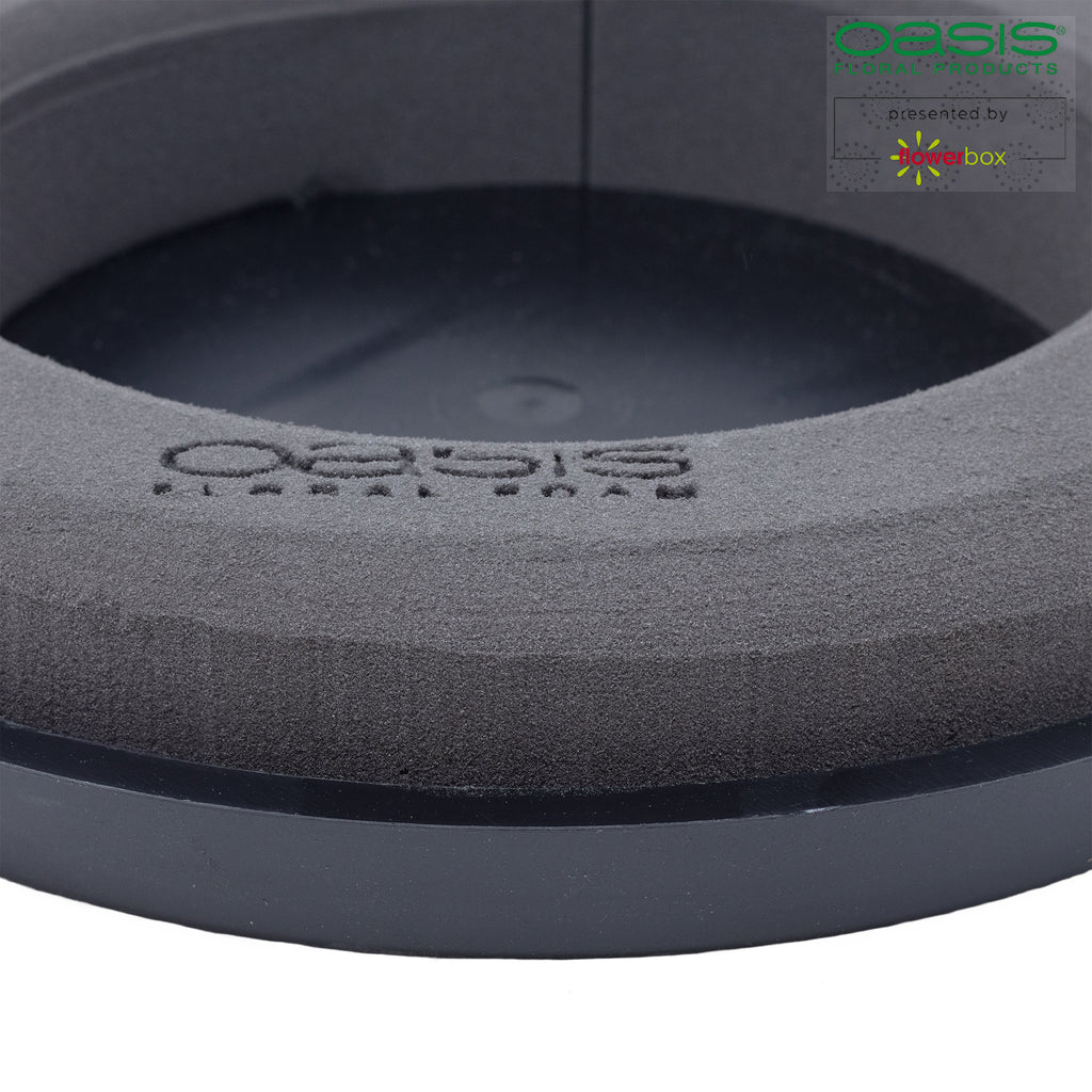 OASIS® BLACK IDEAL Design Ring - 4.5 x 30 cm Ø - 2 pieces