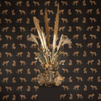 Elefanten Pflanzkopf Jumbo - gold - Magnesia - 45x44,5x37,5 cm