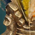 Elefanten Pflanzkopf Jumbo - gold - Magnesia - 45x44,5x37,5 cm