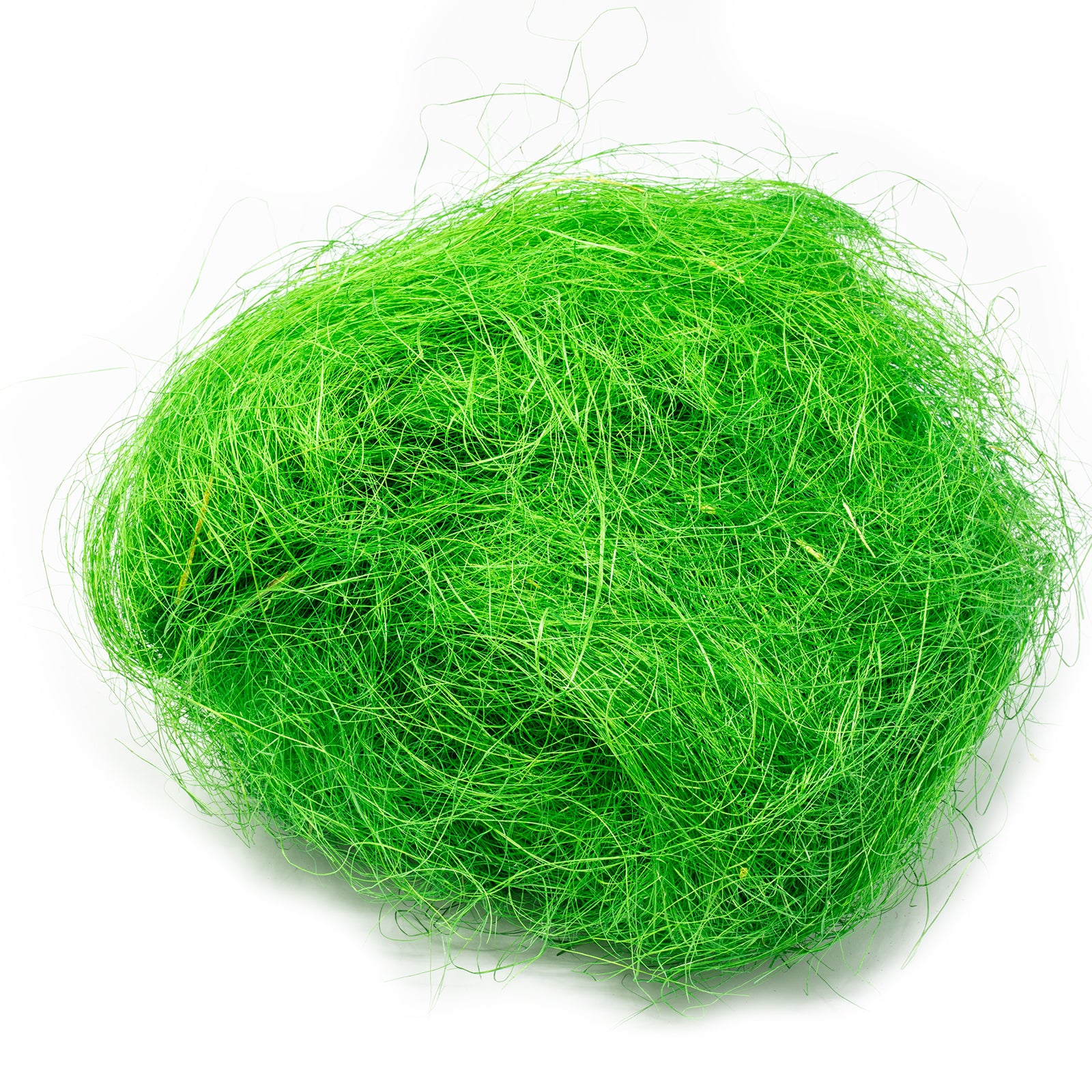 Dyed sisal - light green - 500 g