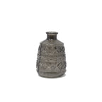 Decorative bottle - 4 varieties - glass - 10.5x15 cm - 1 piece assorted