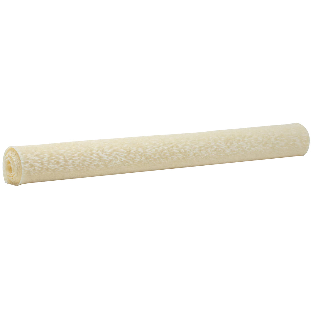 Premium gardener's crepe paper - florist's crepe paper - 50 x 250 cm - champagne - waterproof, lightfast
