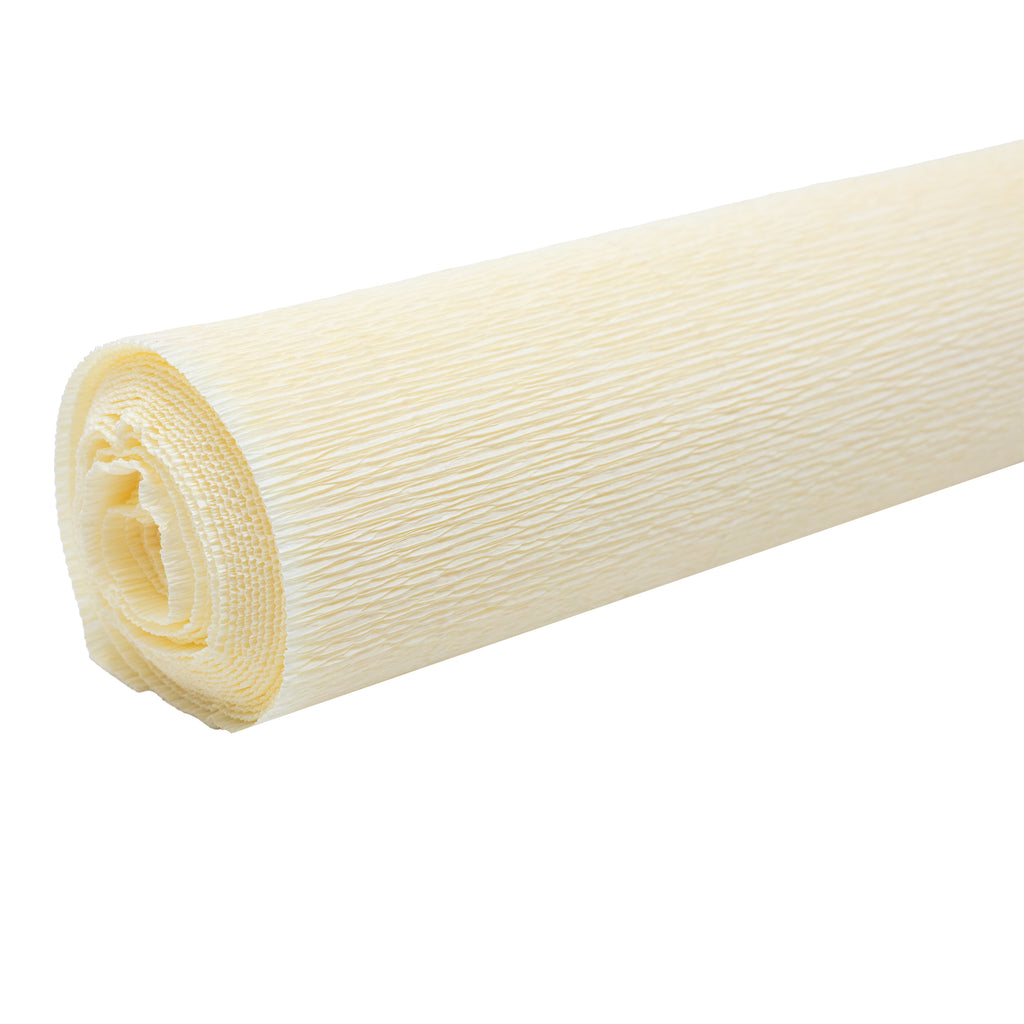 Premium gardener's crepe paper - florist's crepe paper - 50 x 250 cm - champagne - waterproof, lightfast