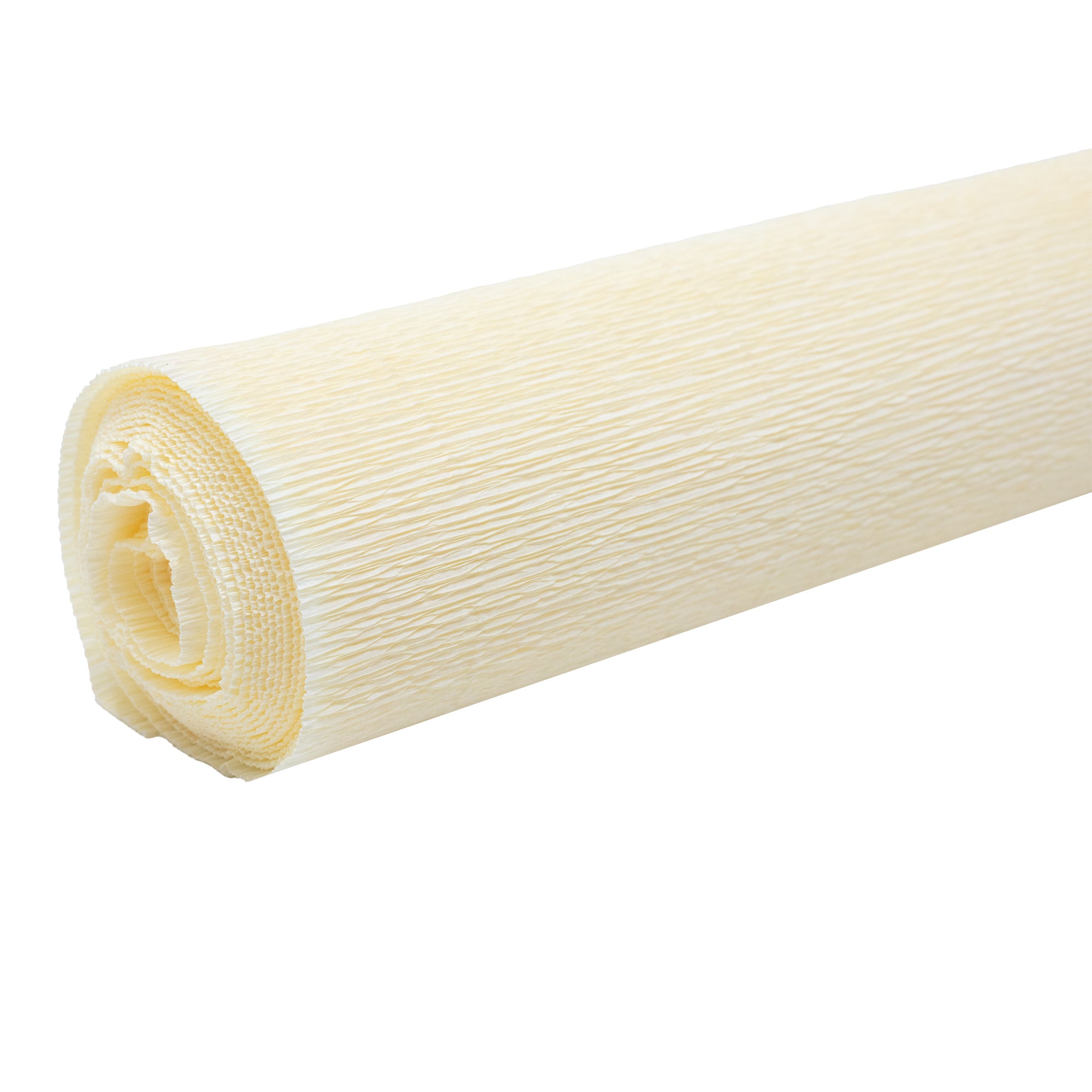 Papier crépon de qualité supérieure pour jardiniers et fleuristes - 50 x 250 cm - champagne - imperméable et résistant à la lumière