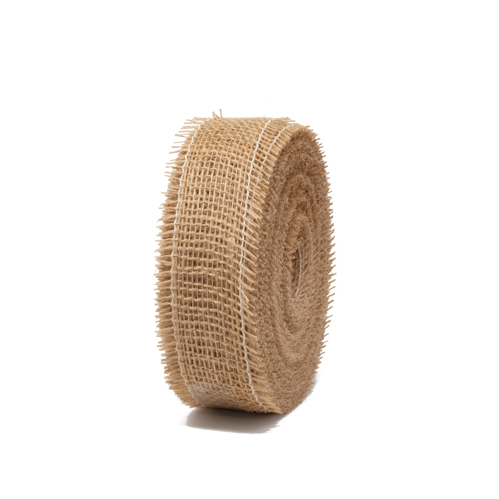 Jute Band - 4 cm x 25m - leicht gestärkt natur - aus 100% Jutefaser - biologisch abbaubar