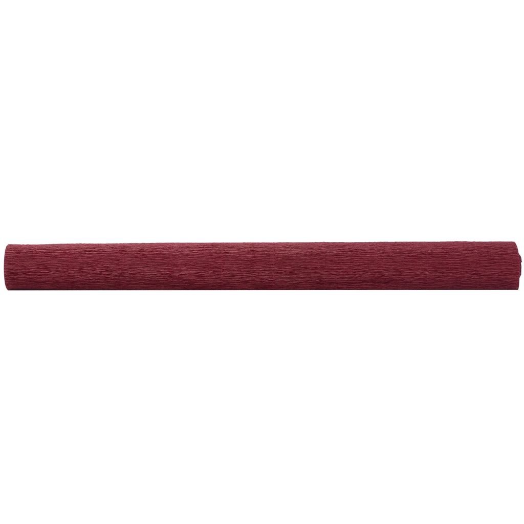 Premium Gärtnerkrepp - Floristenkrepp - 50 x 250 cm - bordeaux - wasserfest, lichtecht