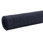 Premium Gärtnerkrepp - Floristenkrepp - 50 x 250 cm - schwarz - wasserfest, lichtecht