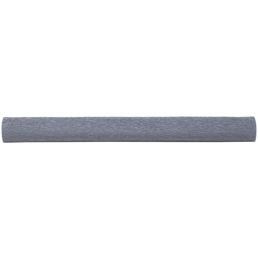 Premium Gärtnerkrepp - Floristenkrepp - 50 x 250 cm - grau - wasserfest, lichtecht