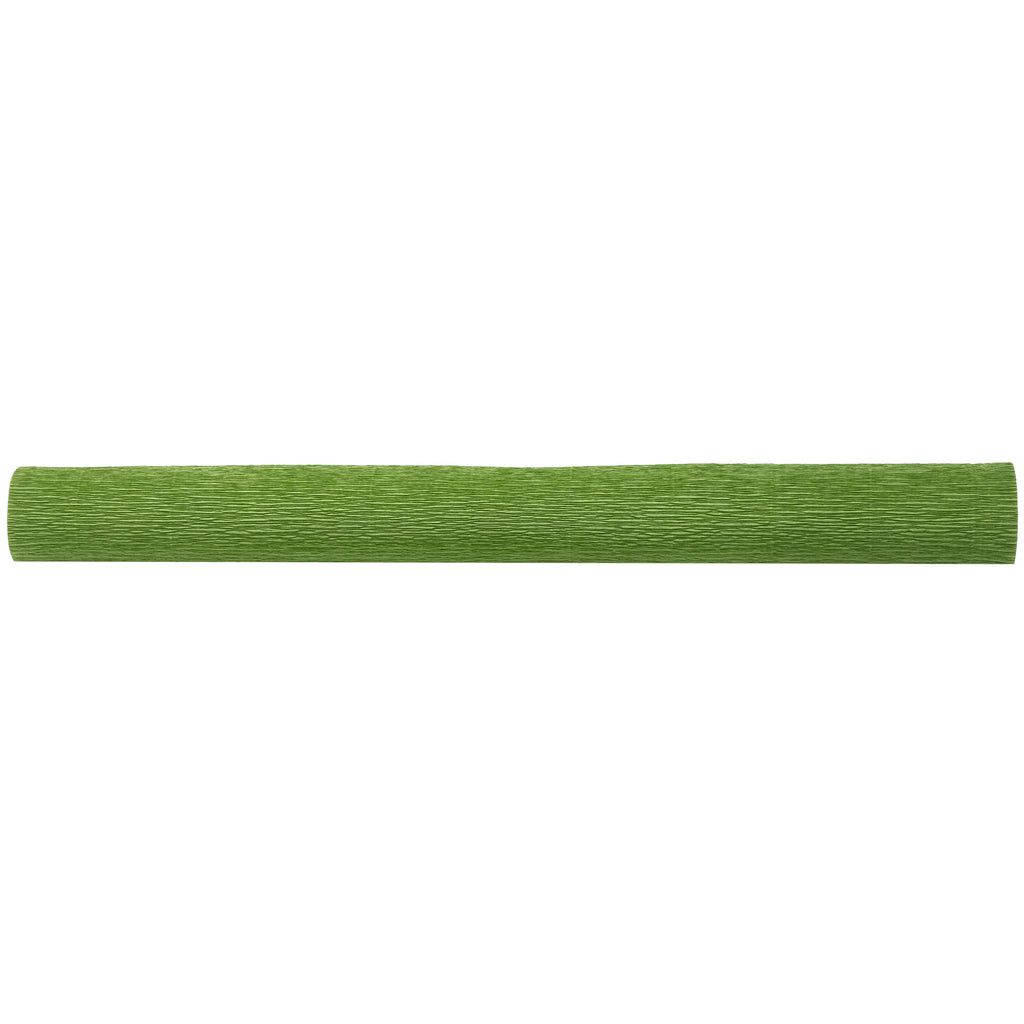 Premium Gärtnerkrepp - Floristenkrepp - 50 x 250 cm - grasgrün - wasserfest, lichtecht