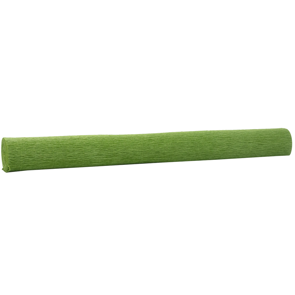 Premium Gärtnerkrepp - Floristenkrepp - 50 x 250 cm - grasgrün - wasserfest, lichtecht