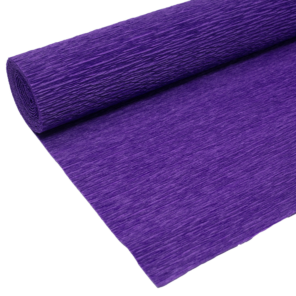 Premium gardener's crepe paper - florist's crepe paper - 50 x 250 cm - dark purple - waterproof, lightfast