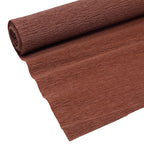 Premium gardener's crepe paper - florist's crepe paper - 50x250 cm - brown - waterproof, lightfast