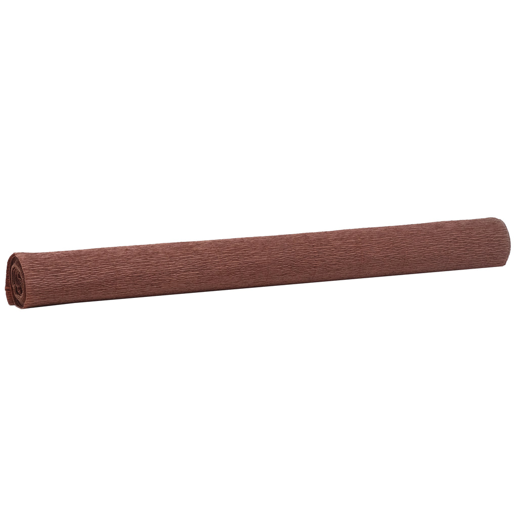 Premium gardener's crepe paper - florist's crepe paper - 50x250 cm - brown - waterproof, lightfast