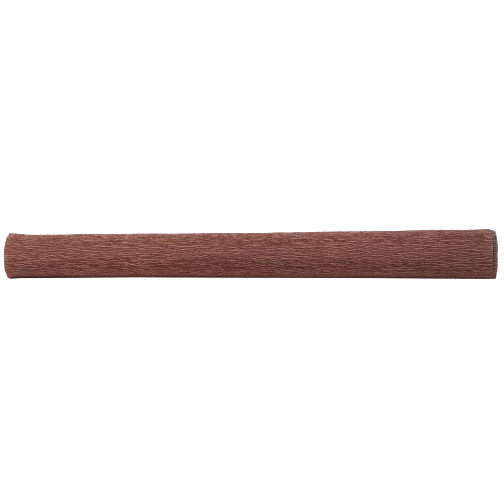 Premium gardener's crepe paper - florist's crepe paper - 50x250 cm - brown - waterproof, lightfast
