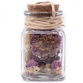 Assortiment de fleurs séchées en bouteille - 5,5 x 9 cm - 1 pièce