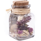 Assortiment de fleurs séchées en bouteille - 5,5 x 9 cm - 1 pièce