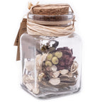 Assortiment de fleurs séchées en bouteille - 5,5 x 9 cm - 1 pièce
