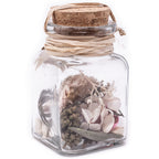 Assortiment de fleurs séchées en bouteille - 5,5 x 9 cm - 1 pièce