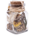 Assortiment de fleurs séchées en bouteille - 5,5 x 9 cm - 1 pièce