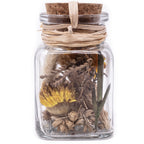 Assortiment de fleurs séchées en bouteille - 5,5 x 9 cm - 1 pièce