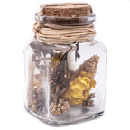 Assortiment de fleurs séchées en bouteille - 5,5 x 9 cm - 1 pièce