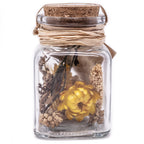 Assortiment de fleurs séchées en bouteille - 5,5 x 9 cm - 1 pièce