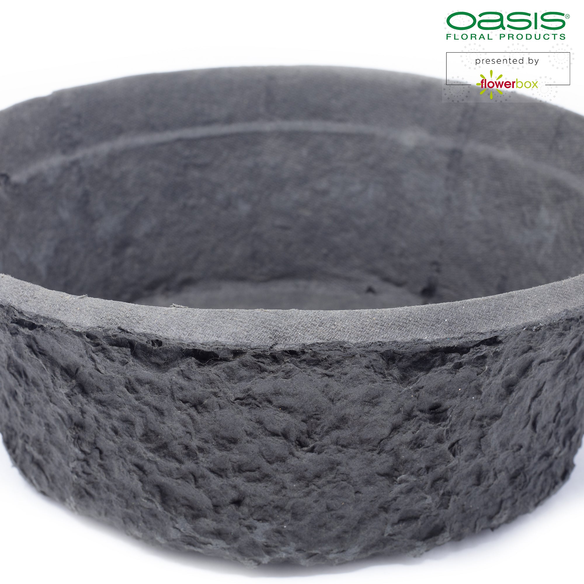 OASIS® BLACK BIOLIT® Pflanzschale, Ø 25 cm
