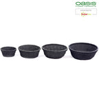 OASIS® BLACK BIOLIT® Pflanzschale, Ø 45 cm