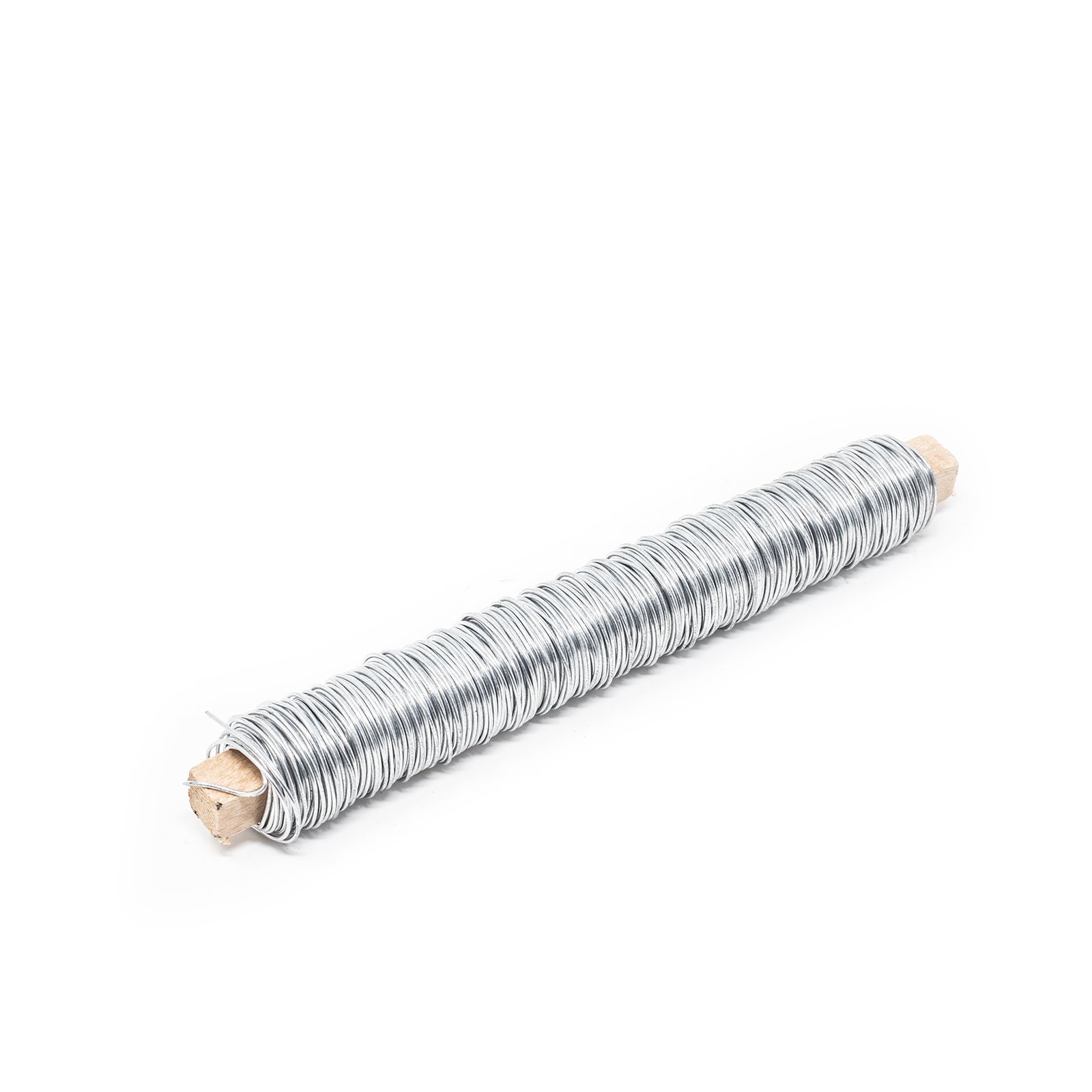 Wickeldraht Holzstab verzinkt - 0,65 mm, 38 m - 1 kg