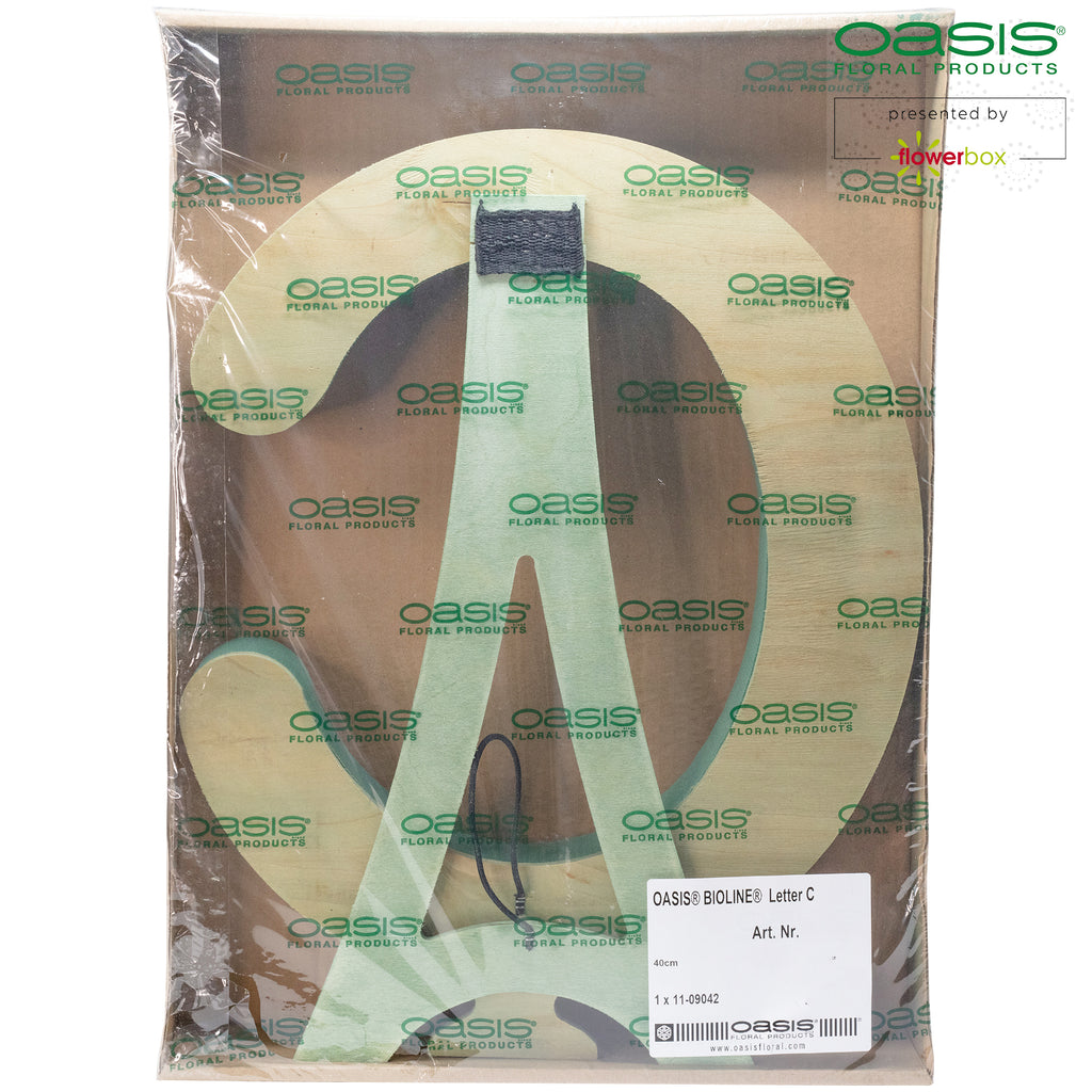 Lettre C OASIS® BIOLINE® - 37 x 40 x 5 cm