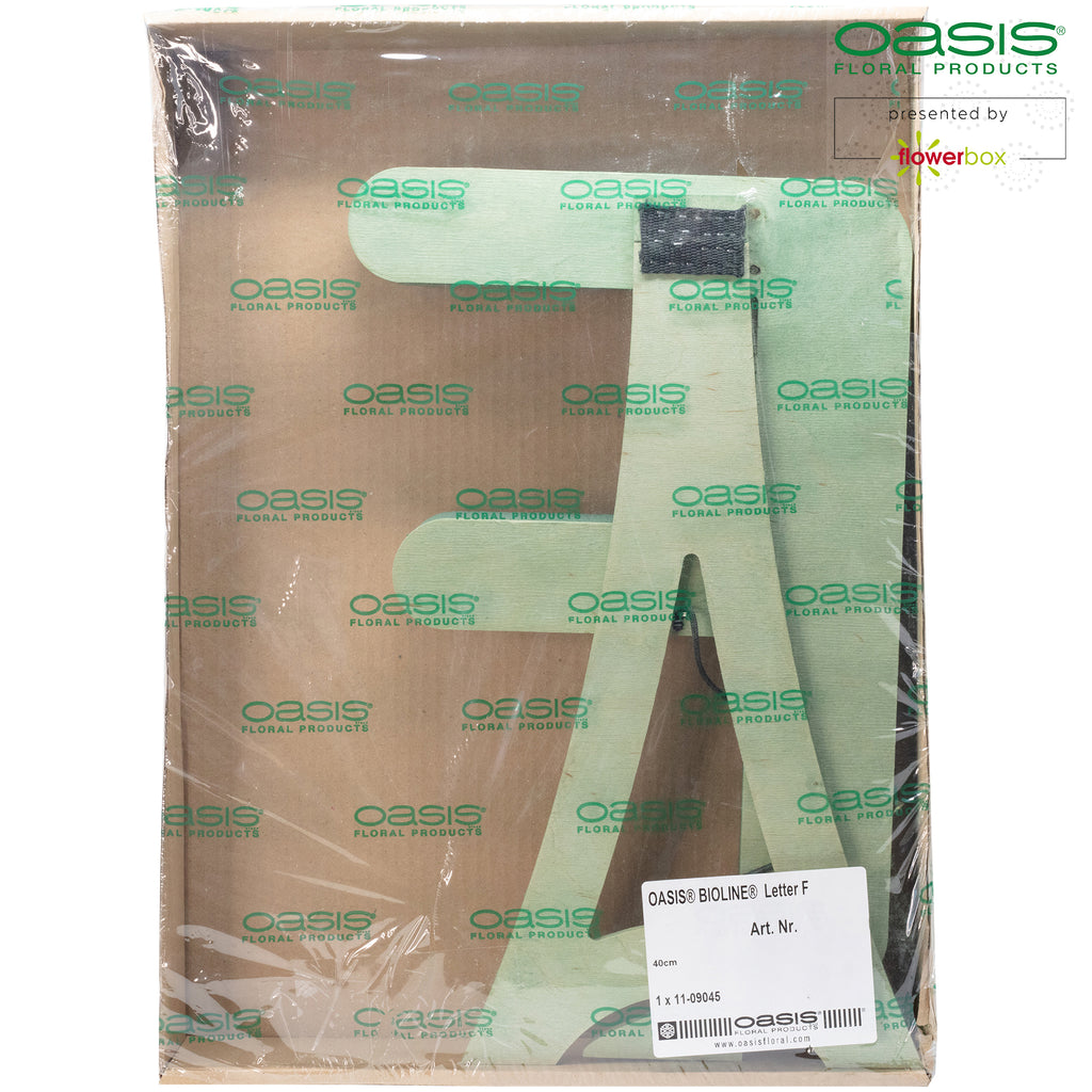 OASIS® BIOLINE® Buchstabe F - 37 x 40 x 5 cm