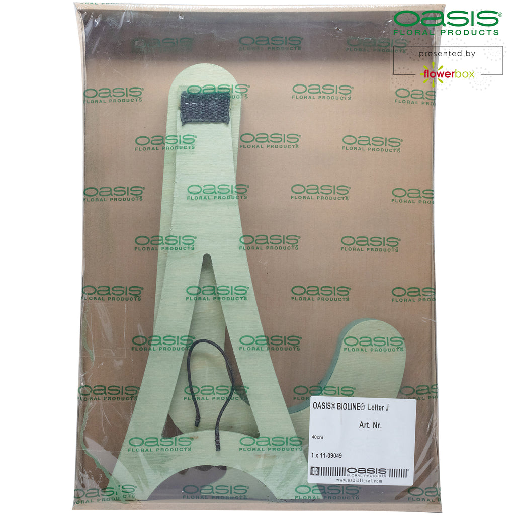 OASIS® BIOLINE® Buchstabe J - 37 x 40 x 5 cm
