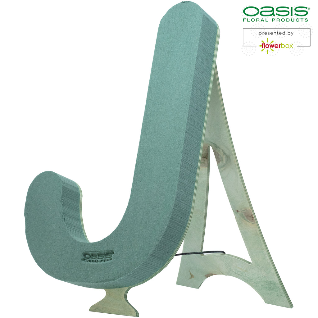 OASIS® BIOLINE® Buchstabe J - 37 x 40 x 5 cm