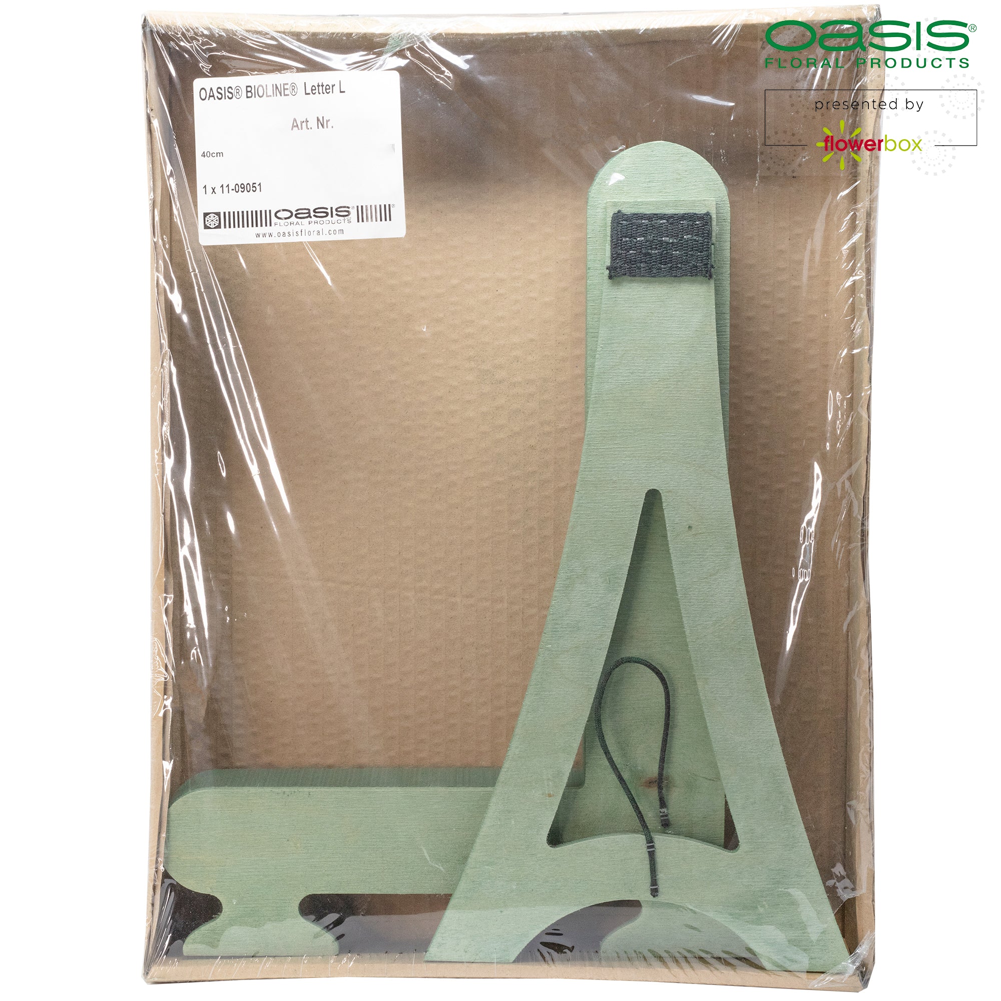 OASIS® BIOLINE® Buchstabe L - 37 x 40 x 5 cm